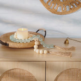 Sea Glass & Wood Garland (decorative)