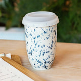 Artisan Ceramic Travel Mug - (various colors available in shop)