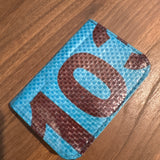 Upcycled Wallet w/ multi pockets & snap closure - Malia Designs