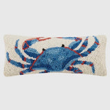 Blue Crab Hook Pillow