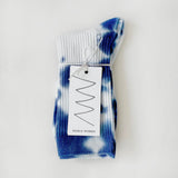 Indigo Tie Dye Socks - Merle Works ⭐️