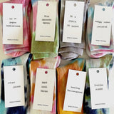 Indigo Tie Dye Socks - Merle Works ⭐️